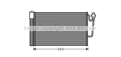 AVA QUALITY COOLING Конденсатор, кондиционер BW5363